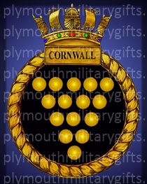HMS Cornwall Magnet
